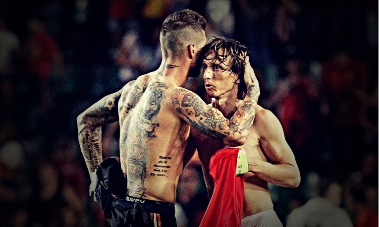 Zašto je Ramos jučer prije utakmice sprdao Modrića: "Krasno mjesto, ha Luka?"